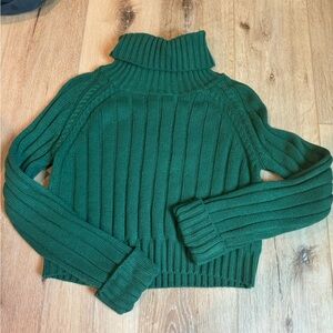 Knit turtle neck sweater